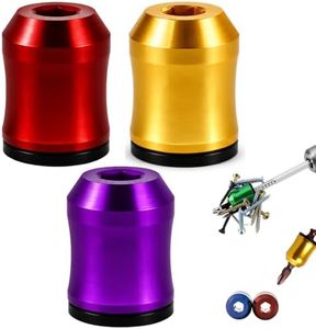 Strong Magnetic Screw Ring, Universal Magnetic Screw Holder, Removable Household Tool Metal Screw For Power Tools, Mechanics & Carpenters (Red Yellow Purple)