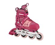 HUDORA Inline Skates Comfort - Inline skates for children & teenagers in various sizes Roller skates adjustable in width & length up to 6 sizes - Breathable leisure inline skates