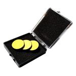 CNCOLETECH 3PCS Si Mirror Coated Gold Dia:25mm for CO2 Laser Engraving Cutting 40W-150W