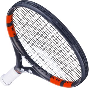 Babolat Boost S Prestrung Tennis Racket – Lightweight, 1/4 Grip, Red/Black/White