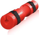 POWER GUIDANCE Barbell Squat Pad - Neck & Shoulder Protective Pad - Great for Squats, Lunges, Hip Thrusts, Weight lifting & More - Fit 50mm Olympic Bars (Red)