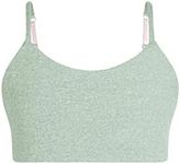 Bleum Girls Reversible Training Bra | Teen & Tween First Bra, Ultra Soft, Reversible, Adjustable Straps & Seamless, Sherbert-blush, 10