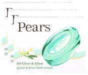 Pears Bathing Soap Oil Clear And Glow, 75g (Pack Of 3) Promo Pack