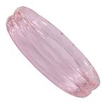 ZULKA Glass with Diamond Cut Pattern Shape Premium Kadaa Set for Women/Girls, (Pink_2.6 Inches), Pack Of 2 Kadaa set