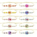 Friendship Bracelets for Girls,10Pcs Star Friendship Braided Bracelet Adjustable Handmade Braided Bracelets Colorful Woven Bracelet for Women Teen Girls Birthday Party Favors