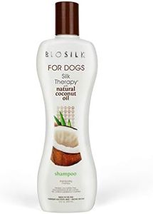 Biosilk Silk Therapy Organic Coconut Oil Shampoo for Dogs 355 ml