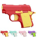 Yisquar 1911 3D Printed Small Pistol Toys Small Toy Pístol Fidget Toys Adults Stress Relief Toy Sensory Toys for Kids Friends Christmas Birthday Gifts_red