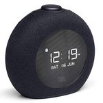 JBL Horizon 2 Bluetooth Clock Radio Speaker with FM - Black (JBLHORIZON2BLKAM)