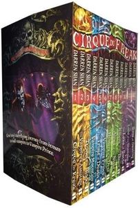 Cirque Du Freak Series - Complete 12 Book Collection - Killers of the Dawn, Lord of the Shadows, Trials of Death, Sons of Destiny, Living Nightmare, Vampire's Assistant, Tunnels of Blood, Vampire Prince, Hunters of the Dusk