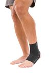 MUELLER Sports Medicine Neoprene Ankle Support Sleeve, Ankle Pain Relief Support for Men and Women, Ideal for Sprains, Strains, Arthritis, Black, Small