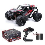 MaxTronic Remote Control Cars, 36KM/H High Speed RC Car,4x4 All Terrain Off Road 1/18 Radio Controlled MonsterTruck, 2.4G Rock Crawler, Rechargeable Fast Drift Cars, Toy Gift for Adults Boys Kid