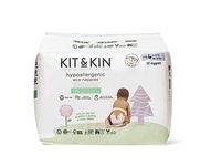 Kit & Kin Premium Eco-Friendly and Sustainable Baby Nappies | Hypoallergenic with Flash Dry High-Performance Layer | Vegan & Chlorine-Free | Superior Leak Protection | Size 4-128 Nappies