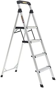 Gorilla Aluminium Single Sided 4 Step Household Compact Ladder