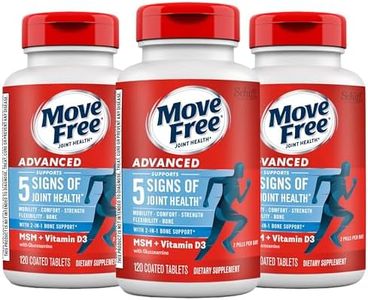 Move Free Glucosamine & chondroitin + msm & d3 joint health, move free (120 count in a bottle), pack of 3, 360 Count