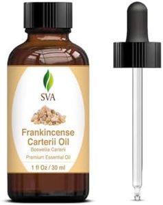 Organic Frankincense Carterii Oil USDA Certified (30 ml) - 100% Pure & Natural, Steam Distilled | For Skin Care, pamper your senses By SVA Organics