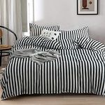 Luxlovery Black and White Comforter