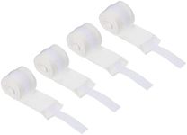 PATIKIL Boxing Hand Wraps, 4 Pack 98 Inch Length Martial Arts Boxing Fist Bandages for Muay Thai Kickboxing, White