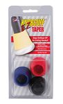 Knobcuff Markwort Knob Cuff Taper Grip-Pack of 3 (Black/Blue/Red Mix)