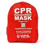 WNL Products CPR Rescue Mask, Adult