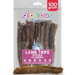 Delicious, Single-Ingredient Lamb Tripe Dog Chews: Natural High-Protein Treats Promoting Health – Perfectly Crafted for Training & Rewarding – Wholesome Natural Dog Chews Your Pet Will Love