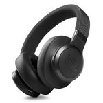 JBL Live 660NC Wireless On-Ear Bluetooth Headphones with Active Noise-Cancelling Technology, Up to 50 Hours Battery Life, Black