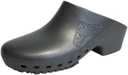 CALZURO Classic Work Clogs Without Holes - Unisex Work Clogs for Women and Men - Non Slip Shoes - Autoclavable Rubber Kitchen Shoes and Nursing Clogs