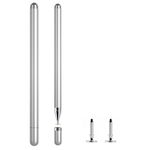 2Pcs Stylus Pen for Samsung Galaxy Tab A7/A8/A8plus/A9/A9Plus,S Pen Compatible with iOS/Android/Windows and Other Series of Capacitive Screen Digital Devices (Silver)