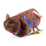 Twiddle TwiddleCat Brown - Sensory & Fidget Toy for Autistic Children, Dementia, and Alzheimers Patients for Anxiety Relief Therapeutic