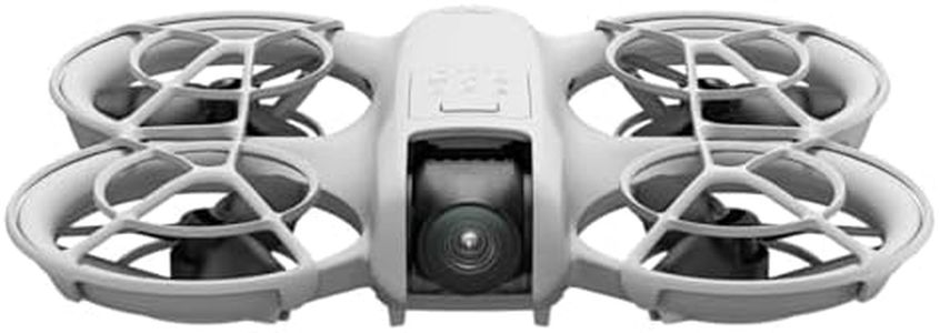 DJI Neo, Mini Drone with 4K UHD Camera for Adults, 135g Self Flying Drone that Follows You, Palm Takeoff, Subject Tracking, QuickShots, Stabilized Video, Built-In Propeller Guard (Controller-Free)