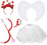 4 Pcs Cupid Costume Women with Wing