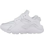 Nike Women's Shoes Air Huarache Triple White 2021 DH4439-102, White/Pure Platinum, 8