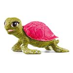 Schleich Bayala Pink Sapphire Turtle Toy Figurine - Enchanting Mythical Pink Sapphire Turtle Deep Sea Creature Ocean Animal Figure for Kids, Ages 5+