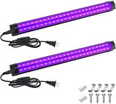 LED Black Light Bar, 2Pack 10W UV L