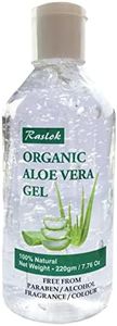 Raslok Aloe Vera Gel | 100% Pure Natural Aloe Gel For Moisturizing Face Skin & Hair Care,Durable Moisturizing Hydrating Soothing, Non-Sticky (7.76 OZ)