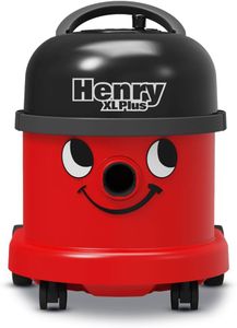 Henry XL Plus NRV370 Cylinder Vacuum Cleaner, 15L – Red/Black