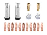 Contact Tip, Nozzle, Diffuser, Tip Holder Kit fits Eastwood Elite MP250i & Eastwood Mig 250 Welder 21180 MB (16 PCS - .035" KIT)