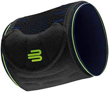 Bauerfeind Handgelenk Bandage „Wrist Strap“, 1 Handgelenkbandage für Sport wie Fitness, Kraftsport und Crossfit, Für Männer & Frauen – Stabilisierend & Schützend, Schwarz, L/XL