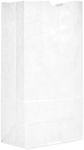 Duro 51003 4.75 x 2.93 x 8.56 in. White Grocery Bag44; 3lb - Case of 500