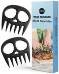 NEW!! OTOTO Meat Muncher Meat Claws - Meat Shredder Claws, BBQ Accessories, Grilling Gifts for Men, Halloween Goth Accessories, Spooky Skull Shredder for Goth Kitchen, Heat Resistant Ultra Sharp Claws