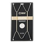 Tripar Wall Plate Hanger, Brass Wire (14-20 Inch) - Durable, Flexible Coils Conform to Most Plates - Holds Up to 2lbs on Wall - Features Clear Coated Vinyl Tips and Sleeves to Prevent Scratches