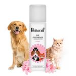 Petterati Air Freshener: Floral (250ml) | Fights and Eliminates Pet Odours Safely | Pet-Friendly Room Spray for Home, Kennel and Car | Long-Lasting Freshness