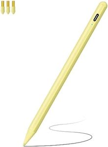 Stylus Pen for iPad (2018-2025) with Fast Charging & Palm Rejection, Pencil for Apple iPad 11th A16/10/9/8/7/6th, Pro 11“13”M4/12.9 inch, Air 11/13 inch M3 2025&M2 2024/5/4/3rd, Mini A17 Pro/6/5th