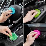 4 Pack Cleaning Gel Universal Dust Cleaner for PC Keyboard Cleaning Car Detailing Laptop Dusting Home and Office Electronics Cleaning Kit Computer Dust Remover