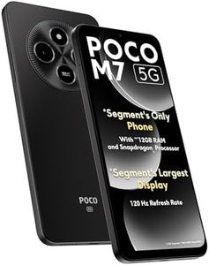 POCO M7 5G, Satin Black (6GB, 128GB)