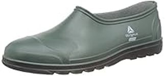 Deltaplus Garden OB SRA Working Clogs - Slip Resistant - Color: Khaki-Beige - Size: 9