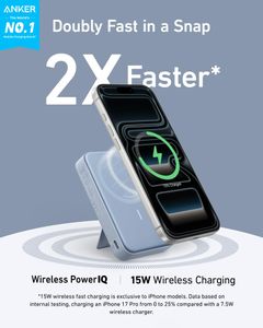 Anker MagGo 10000mAh MagSafe Power Bank – Portable Wireless Charger