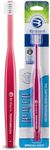 Brilliant Specialty Adult Round Toothbrush for Sensitive Mouths to Support Chemo and Other Sensory Oral Care Needs with Ultra Soft Bristles, Raspberry, 1 Pack