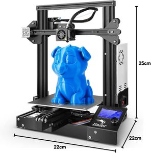 Creality Ender-3 3D Printer – 220x220x250mm Build Volume