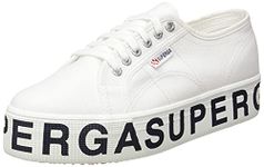 Superga Women's 2790-cotcoloropew Oxford Flat, White, 5 UK