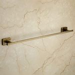 U-S-F BATH ACCESSORIES Towel Bar Rod For Bathroom, 304 Stainless Steel Towel Holder, Cloth Hanger For Bathroom, Towel Stand, Towel Hanger For Bathroom Wash Basin(24 Inch -Antique Finish, Lance)